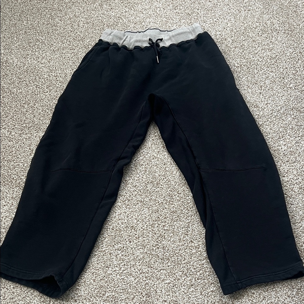 Free people barrel leg sweats